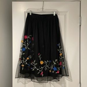 Zara midi skirt
